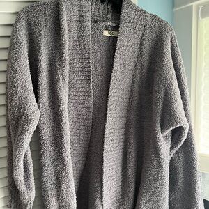 UGG Heather Gray Knit Cardigan